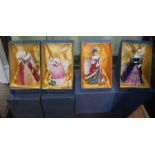 The set of four Royal Doulton 'Queens of the Realm' Limited Edition figurines