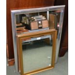 Two framed mirrors