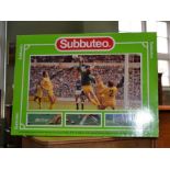 Subbuteo table football game never played