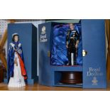 Two boxed Royal Doulton figurines - HM QE II and The Duke of Edinburgh