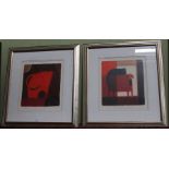 Govinder Nazran - two limited edition framed prints, Sexy Beast, 295/600 & Wee Willy & Winky 297/600