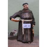 A Royal Doulton ceramic figure "The Jovial Monk"