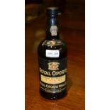 Royal Oporto, bottle of ten year old at the point of bottling (1990) vintage port 1L