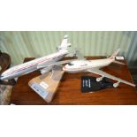 Scale Models of a DC10 McDonnell & Boeing 747 (2)