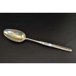 A George III silver marrow scoop spoon, London 1763 weight: 55g