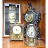 A selection of four clocks