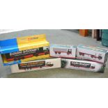 Five various Eddie Stobart Ltd road haulage vehicles, including one Corgi toys, and four Atlas Editi