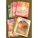 Box of Motor care/repair books and other childrens annuals
