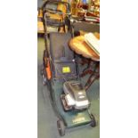 Hayter Harrier 41 petrol lawn mower with grass collection box