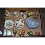 Royal Albert & Hummel figurines and other named chinawares