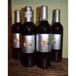 Six half bottles of Elysium California blach muscat desert wine