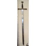 Reproduction sword of Carlos V (Charles 1st of Spain) 103cm long