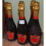 Six half bottles of Tsarine champagne cuvee prestige brut