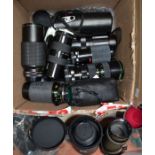 Good selection of camera lenses