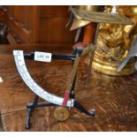 Dutch metal postal scales