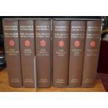 Folio Society "Winston Churchill" the Second World War - six volumes in slipcases