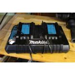 Makita twin battery charger DC18RD (SOLD AS SEEN)