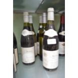 Five bottles of mixed white wine to include, 1994 Beaune
