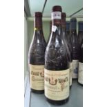 Seven bottles Domaine de L'Arnesque, Chateau Neuf du Pap, 1999