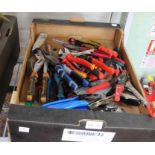 Two boxes of hand tools (SOLD AS SEEN)