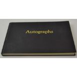 An autograph book, contains the "Antique Roadshow" experts Ian Picford, David Battie, Lady Victoria
