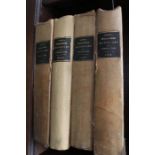 Four volumes of Lewis's topographical dictionary of England