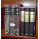 Folio Society, three volumes boxed, The French Revolution & The English Civil War