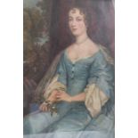 In the manner of Sir Peter Lely, portrait of Barbara Palmer (nee Villiers) Duchess of Cleveland (164