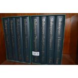 Folio Society, eight volumes of The Plays of Shakespeare
