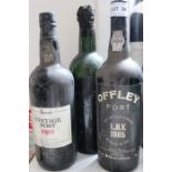 Ottley 1985, Harrods 1983, Noval 1960, port, 3 bottles