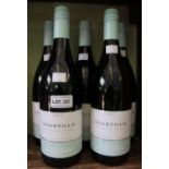 Five bottles of Sharpham Pinot Gris Wild Ferment 2018 English wine