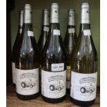 Six bottles of Tractor Blanc
