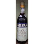 A bottle of Campari 23.6% proof