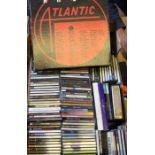 A box containing a large selection of CD's from the Felix Dennis estate