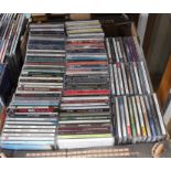 A box containing a large selection of CD's from the Felix Dennis estate