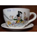 Paul Cardew - Alice in Wonderland giant cup and saucer in box