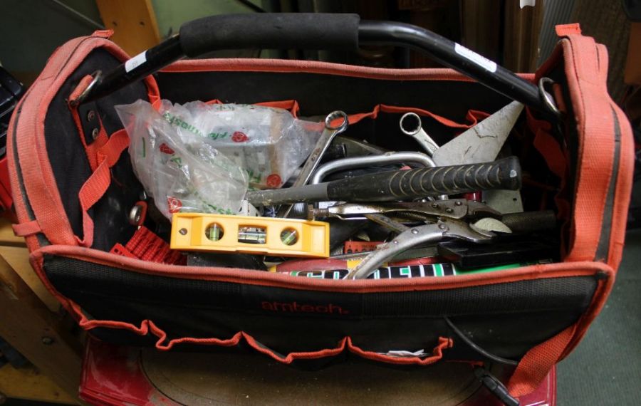 Amtech tool box with contents