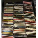 A box containing a large selection of CD's from the Felix Dennis estate