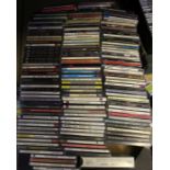 A box containing a large selection of CD's from the Felix Dennis estate