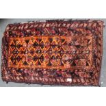 An Afghan carpet bag