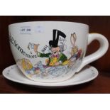 Paul Cardew - Alice in Wonderland giant cup and saucer in box