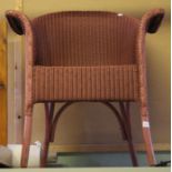 Original Lloyd Loom armchair 1950's