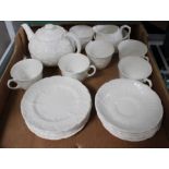 A Coalport Country ware six piece tea set