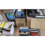 A wide selection of CD's DVD's cassette tapes etc