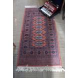 Small woven hearth rug