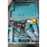 Makita three phase electric nail gun in carry case