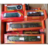 An extensive 00 gauge model railway, includes Hornby and Airfix rolling stock and engines, mostly in