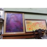 Two original paintings by G Ponzi