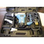 A large Erbauer three phase electric drill in carry case