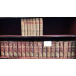 Bound Victorian volumes of Punch magazine 25 in total